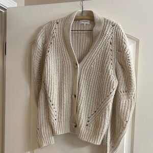 DRIFTWOOD Women's Beige Knit Cardigan